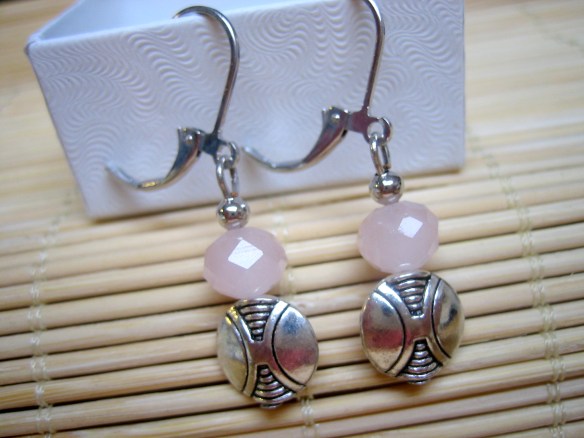 crystal and white gold plate